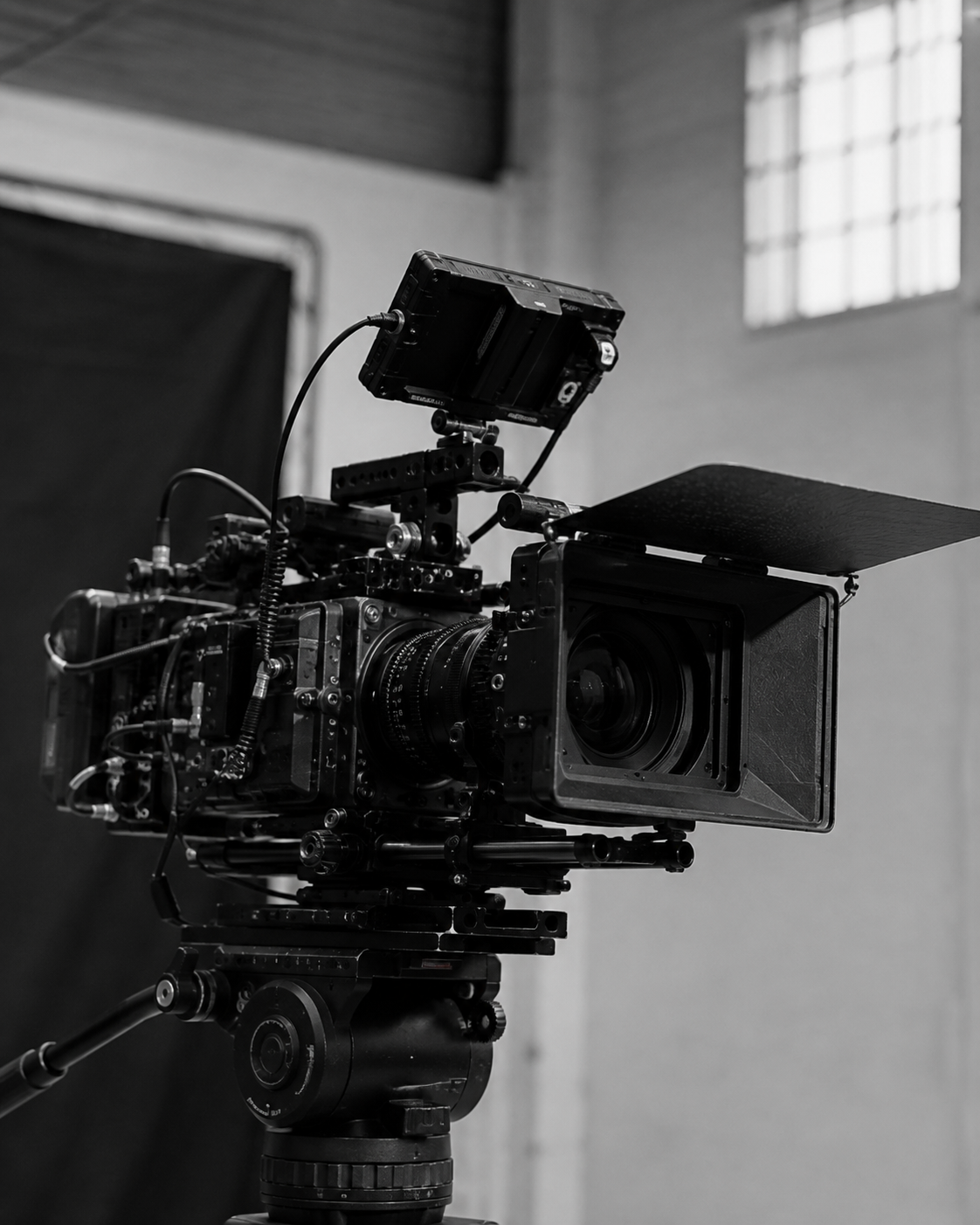 Professionelles Kamera-Rig für die Produktion